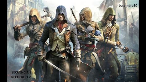 Assassins Creed Unity Ps Secuencia Recuerdo Youtube