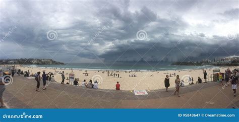 Bondi Beach Sydney Editorial Photography Image Of Storm 95843647