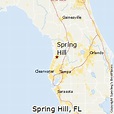 Spring Hills Florida Map - Vinny Jessalyn