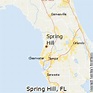 Spring Hill Florida Map | Zip Code Map