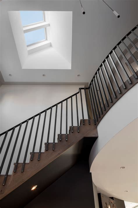 Build Wellness Into Your Home Skylight Staircase Remodel Staircase