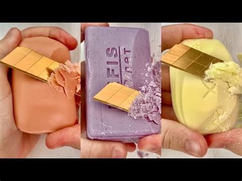 Asmr Soap Cutting Dry Soap No Talking Satisfying Video Relax Sound