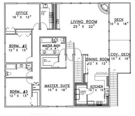 One story garage apartment 2225sl architectural. 3 car garage with 3 or 4 bedroom apartment above. by meagan | Garage apartment floor plans ...