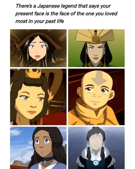 Avatar Memes On Instagram “never Noticed How Similar Aang And Rokus Wife Look 👀 Follow Me