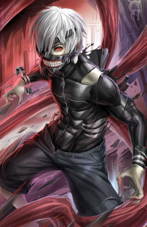 Kaneki ken is a character from tokyo ghoul. Anime picture tokyo ghoul studio pierrot kaneki ken ...