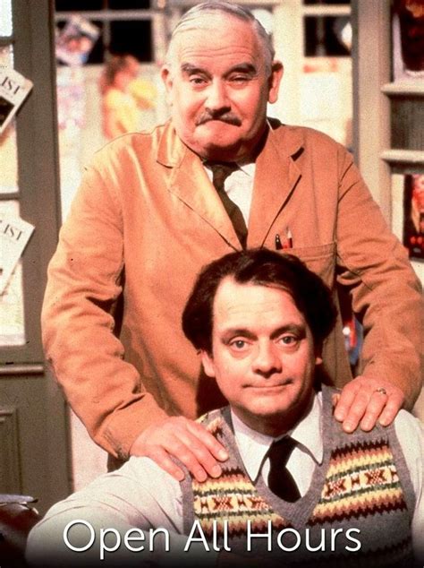 Ronnie Barker And Davids Jason Open All Hours Comedy Actors Ronnie