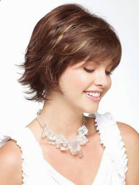 This approach visually gives hair lightness and volume. 22 Great Short Haircuts for Thin Hair 2015 - Pretty Designs