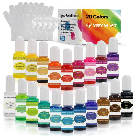 Buy Epoxy Resin Pigment 20 Colors Epoxy Resin Dye Liquid For Epoxy