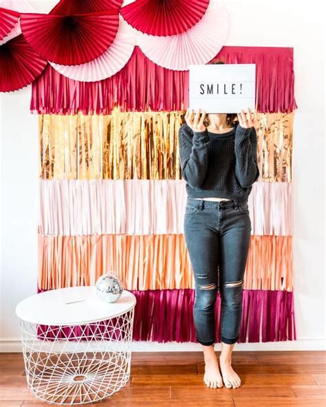 Make Your Own Selfie Station Fun Custom Colour Backdrop Curtains Made