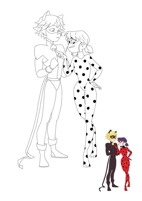 Ladybug And Cat Noir Coloring Pages 2 Free Coloring Sheets 2021