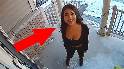 weird things caught on security cameras youtube