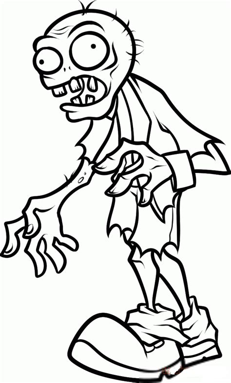Bring out your darkest colors for these new zombie coloring pages! Printable Plants Vs. Zombies Coloring Pages - Coloring Home
