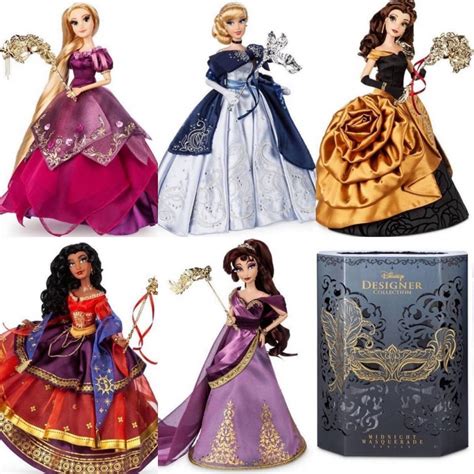 New Disney Limited Edition Designer Collection Dolls Midnight