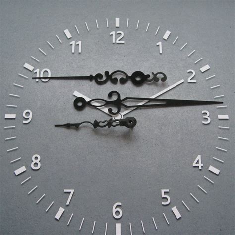 Vintage Clock Hands Tiny Clock Hands Metal Clock Hands Etsy
