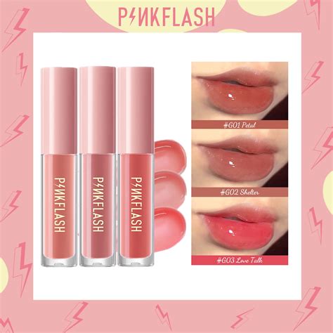 Jual Pinkflash Pieces Lip Gloss Set High Shine Shimmering Ve Moisturising G G G Shopee