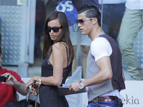 Cristiano Ronaldo Y Su Novia Irina Shayk El Open Madrid 2013 Cristiano Ronaldo El Jugador De