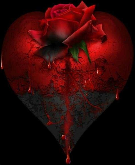 Pin By Paula Lawson On All Hearts Rose Art Art Bleeding Rose