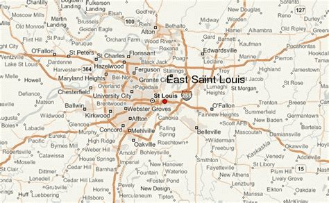 Saint Louis Missouri Usa Map Stanford Center For Opportunity Policy