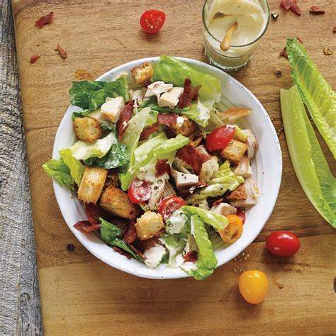 Turkey Club Salad With Peppercorn Dressing Recipes Ww Usa Recipe