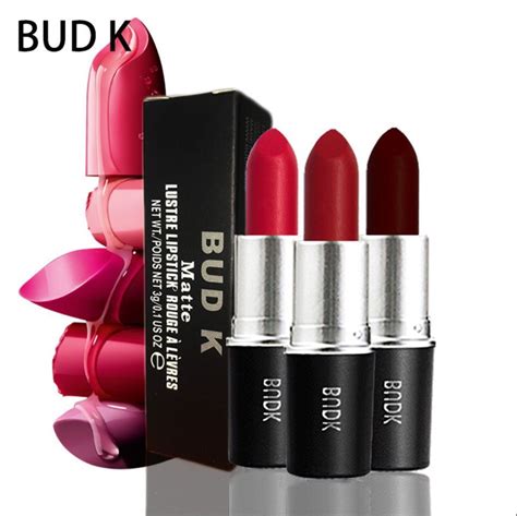 12 colors cosmetics makeup matte bullet lipstick women ruby woo pink purple velvet rebel lasting