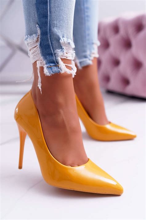Womens Stilettos Yellow Yanna Cheap And Fashionable Shoes At