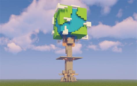 Minecraft Stone Statue Schematic