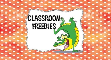 Get Great Freebies For Your Classroom Right Here Classroom Freebies