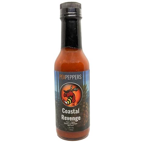 Pexpeppers Coastal Revenge Hot Sauce Flower City Flavor