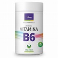 Vitamina B6 Piridoxina 60 Comprimidos 98mg Vital Natus - Saúde Pura