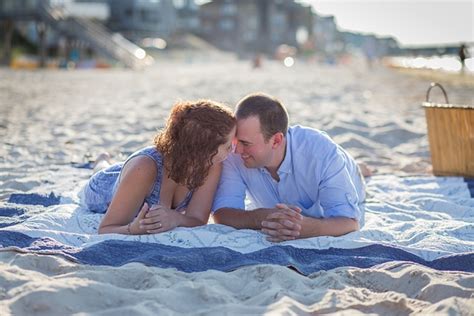 Tea For Two On The Beach Engagement Session Tidewater And Tulle