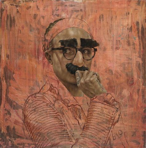 Jonathan Yeo — Cara Study Xii Groucho Jonathan Yeo Portrait Artist