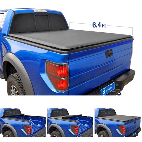 Tyger Auto Black T1 Roll Up Truck Tonneau Cover Tg Bc1d9047 Works With