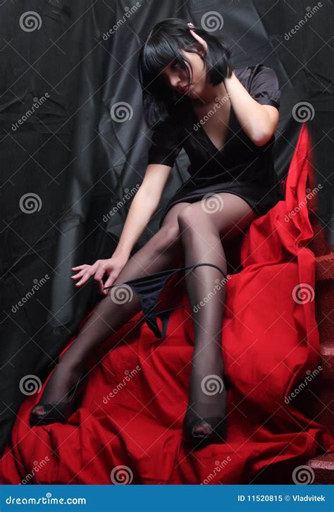 stripping girl stock image image of glamour fetishist 11520815