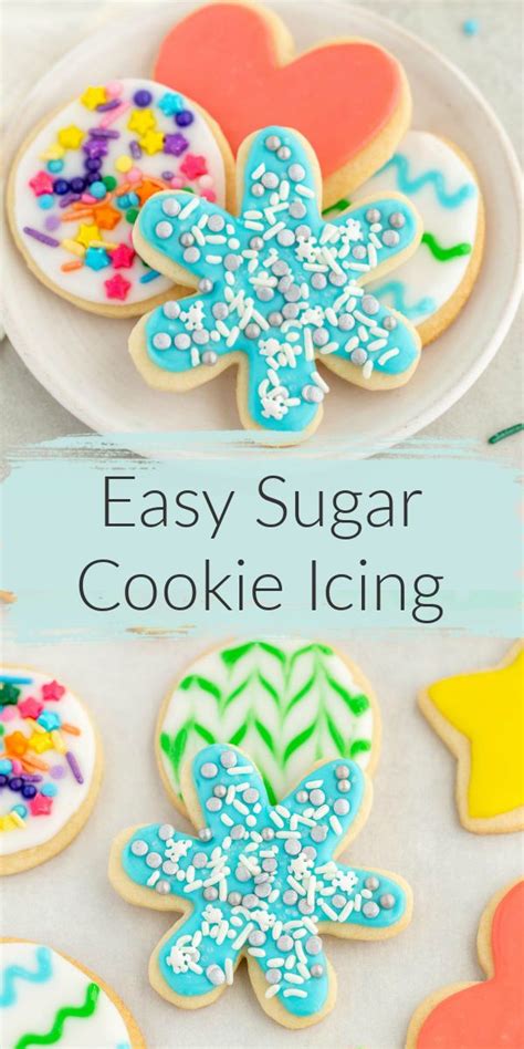 How To Make Sugar Cookie Icing Best Sugar Cookie Icing That Hardens