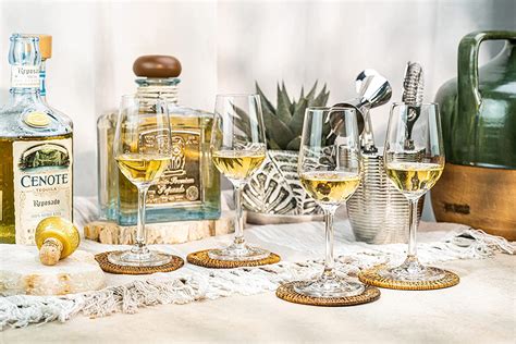 Buy Tequila Tasting And Sipping Glasses Set Of 4 55 Oz Crystal