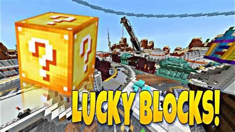 Minecraft Classic Lucky Block Giant Lucky Block Mobs And More