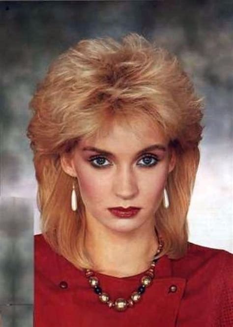 1980s The Period Of Women Rock Hairstyle Boom 80s Hairstyle Rock