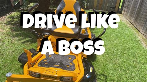 Unlock the Secret to Mowing Like an Expert: How to Drive a Zero Turn