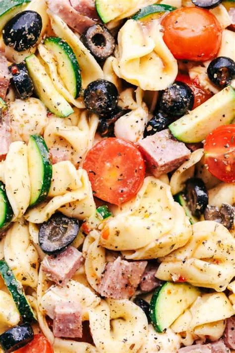 Easy Italian Tortellini Pasta Salad The Recipe Critic