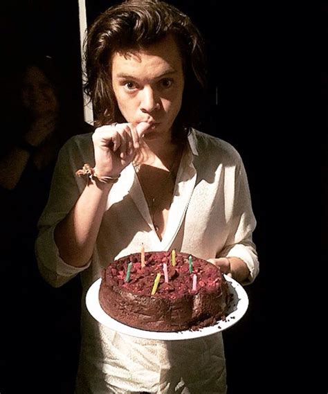 ️happy Birthday My Love Now Lets Eat Some Cake ️ Harry Styles