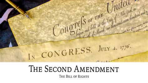 The Second Amendment The Bill Of Rights Ancestral Findings