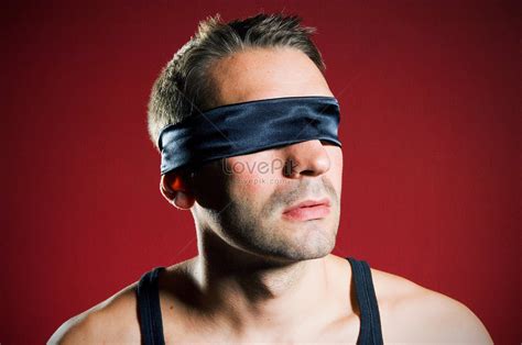 Man With Blindfold Picture And Hd Photos Free Download On Lovepik