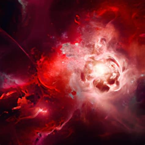 Red And White Galaxy Ai Generated Artwork Nightcafe Creator