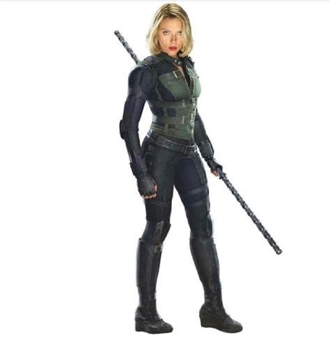Avengers Infinity War Black Widows New Look Sev Network