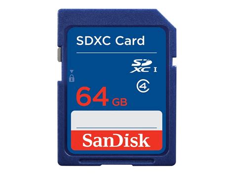 Accutech Product Sandisk Sdxc Memory Card 64gb Sdsdb 064g A46