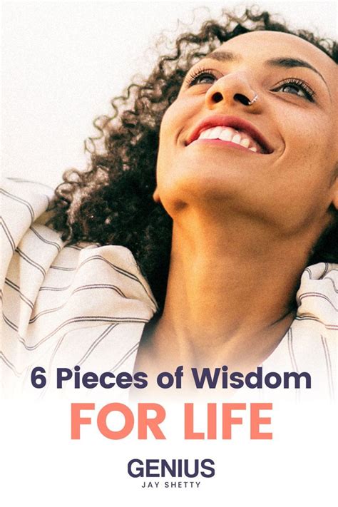 6 Powerful Pieces Of Wisdom For Happiness In Life Jay Shetty Genius