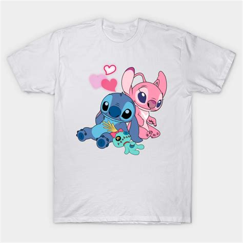 Stitch And Angel 2 Lilo And Stitch T Shirt Teepublic