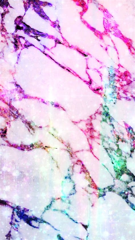 Glitter Rainbow Marble Wallpapers Wallpaper Cave
