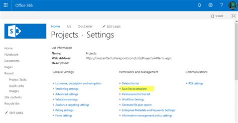 Sharepoint Online How To Create A List Template Using Powershell