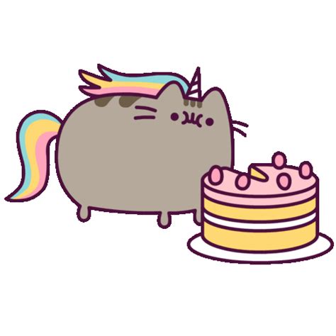 Cat Celebrate Sticker By Pusheen For Ios Android Giphy Pusheen The